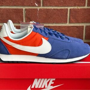 Nike Pre Montreal 17 Orange Blue Mens New Sneakers Retro Running Shoes